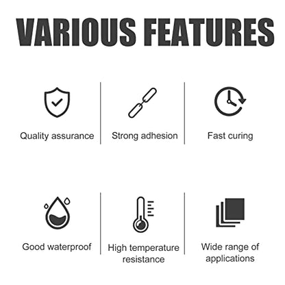 Extensivek Ex01 Glue,Welding High-Strength Oily Glue,Universal Super Glue Gel,Instant Bonding,Strong Adhesion (1PCS) - color: 1PCS