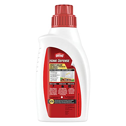 Ortho Home Defense Insect Killer for Indoor and Perimeter Concentrate - Kills Ants, Cockroaches and Spiders, 32 fl. oz.(Pack of 2) - size: 2-Pack