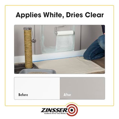 Rust-Oleum Zinsser 307648 Odor Killing Primer, White, Quart - size: 32 Fl Oz (Pack of 1)