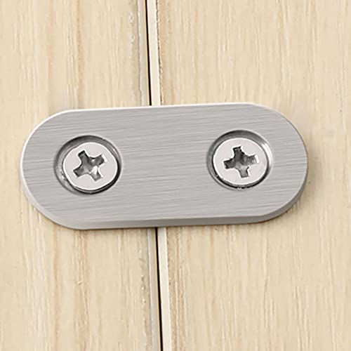 Flat Depth Hanger icture Frame Canvas Z Clips Spring Retaining Clips DIY Picture Framing Tools 48mm Length with Screws 10Sets Silver - size: Flat-10pcs
