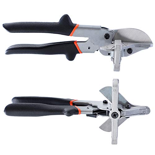 Multi Angle Miter Shear Cutter Hand Tools, 0-135 Degree Adjustable Angle Scissors Trim Shears Multipurpose Cutting Tool - color: 0-135 Degree Adjustable Shear Cutter