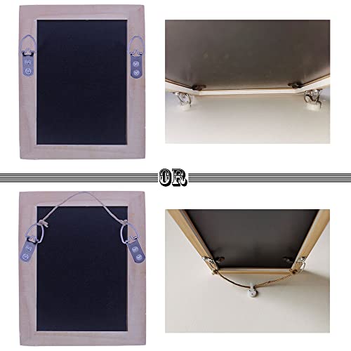Heavy Duty D Ring Picture Hangers with Screws, 20 Pcs Large Wide D-Ring Picture Hanging Hardware, 2 Holes Picture Hooks for Paintings, Mirror, Clock, Decoration, Artwork Picture Frame - size: 20 Pcs Double Holes