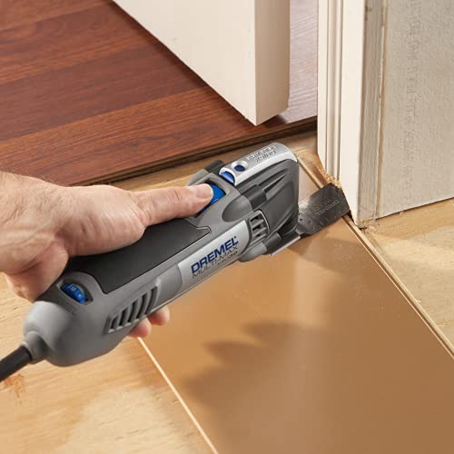 Dremel MM482 Bi-Metal Flush Cut Oscillating Multitool Blade, Ideal for Wood and Metal Cutting Applications - Universal Quick-Fit Interface Fits Bosch, Makita, Milwaukee, and Rockwell - style: 1-Pack