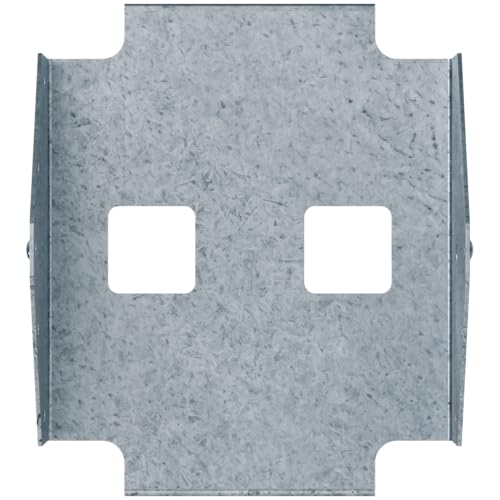 Simpson Strong-Tie BCS2-3/6Z BCS Post Cap - for Triple 2X Beam & 6X Post, 18-Gauge ZMAX Galvanized Steel Construction, Double-Shear Nailing, Sized for Multi-2x Widths