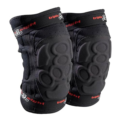 Triple Eight ExoSkin Knee Pads – Lightweight, Abrasion-Resistant Knee Protection for Mountain Biking, BMX, and Skateboarding - size: Medium