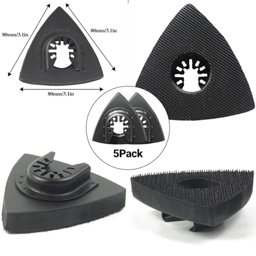 268Pcs Oscillating Multitool Sanding Pads Quick Release Sand Paper Kit