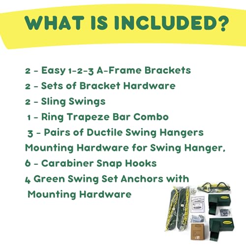 Eastern Jungle Gym DIY Swing Set Hardware Kit