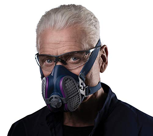 GVS SPR449 Elipse Mask with P100 Nuisance Odour Filters, S/M