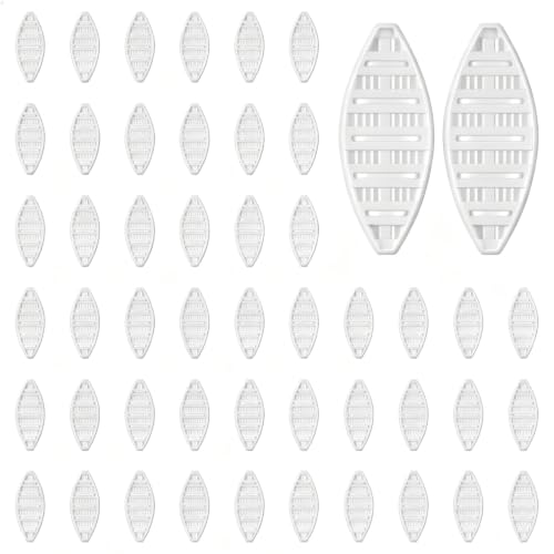 White Plastic Biscuit Joiners Self ClampingTool for Woodworking (50pcs)