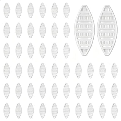 White Plastic Biscuit Joiners Self ClampingTool for Woodworking (50pcs)