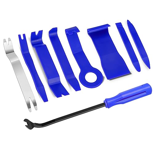 GLK Car Door Clip Panel Trim Removal Tool Kits Pry Tool - color: blue