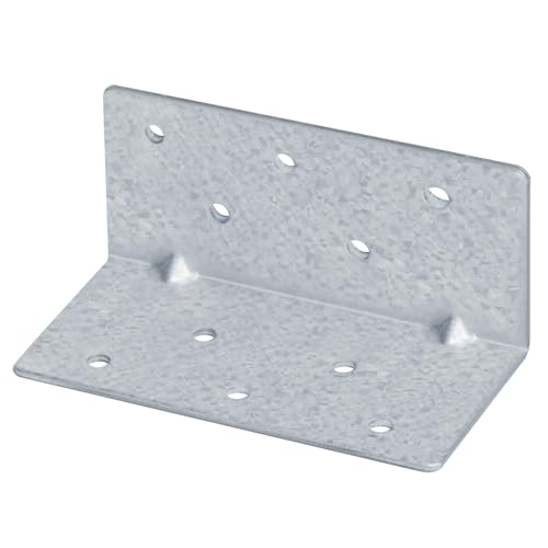 20 Pack 3-3/8" x 1-5/8" x 1-5/8" L Angle Brackets Corner Braces