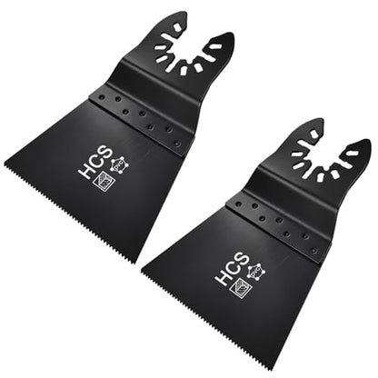 2-Pack Standard 2-3/4" Wide E-Cut Oscillating Saw Blades