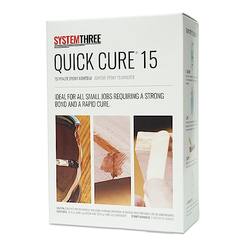 System Three Quick Cure 15 Epoxy Adhesive, 1/2 Gallon Kit - size: 1/2 Gallon