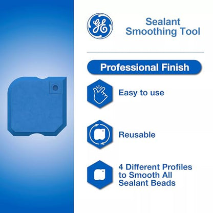 GE Sealant Smoothing Tool, Blue, 1 Piece Tool, 1 Pack - size: 1 Pack