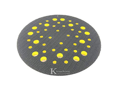2QSD52D, 5-Inch Grip Faced Sanding Pro-Net Vacuum Pad 44 Holes and Pad Protector - size: 5inch Multi Pad