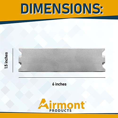 AP-12062, Safety Nail Plate for Wood Studs 16-Gauge Steel, 1.5 x 6 Inch, Protect Plumbing and Wiring, Sharp Pointed Prongs, Anti-Nail Protection Plate Shield, Made in USA