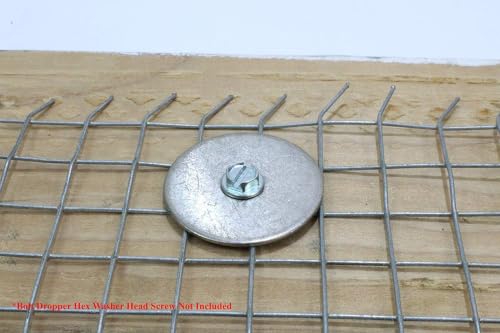 Pack of 100 Stainless Steel Fender Washers - 1/4 x 1-1/4-Inch Bolt Dropper Flat Washers for Screws and Bolts - Corrosion Resistant for Wood, Metal, and Wet Environments - size: 1/4" x 1-1/4" OD (100 pcs)