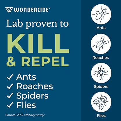 Wondercide - Indoor Pest Control Spray for Home & Kitchen Cedarwood 32 oz - size: 32 Fl Oz (Pack of 1)