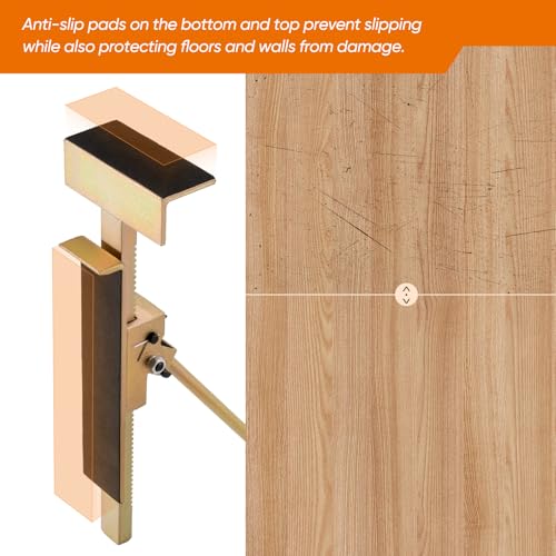 Hardwood Flooring Jack (Wood-Specific, Not for Vinyl/Plastic)