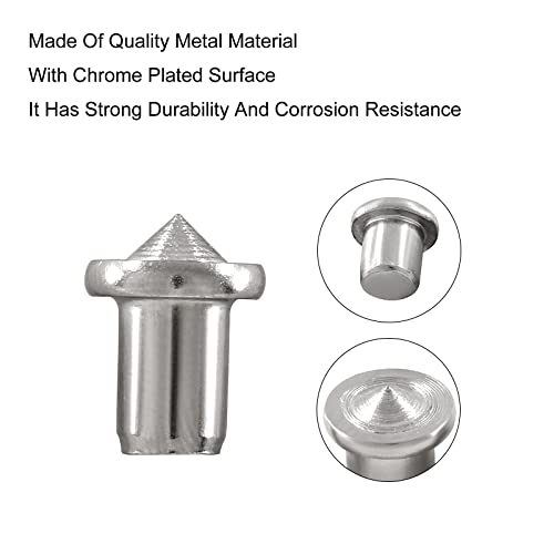Hitefu Solid Doweling Marker 1/4" 5/16" 3/8" 1/2" Set, 40 Pcs
