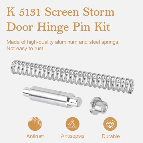 K 5131 Storm Door Hinge Pin Kit for Andersen, Croft, EMCO & More 4 Pack