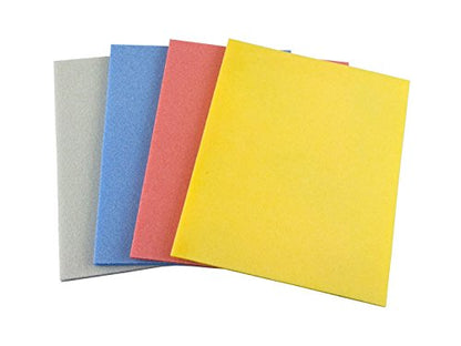 STARCKE Premium High Flex Contour Sanding Pad Sponges - for Wood, Auto Body, Paint, Plastics, and Metal (20 Pack, Multi Grits) - color: Multi Grit, size: 20 Pack