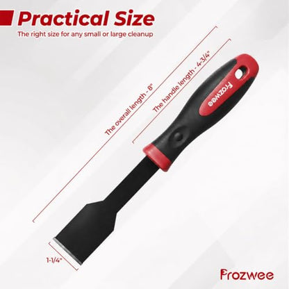 Carbide Scraper(1-1/4"),Super Gasket Scraper Remover,Red - size: Red-1x1-1/4"