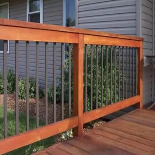 HZIU 60 Pack 26" Deck Balusters，Stainless Steel Deck Railing Kit - size: 26 Inch