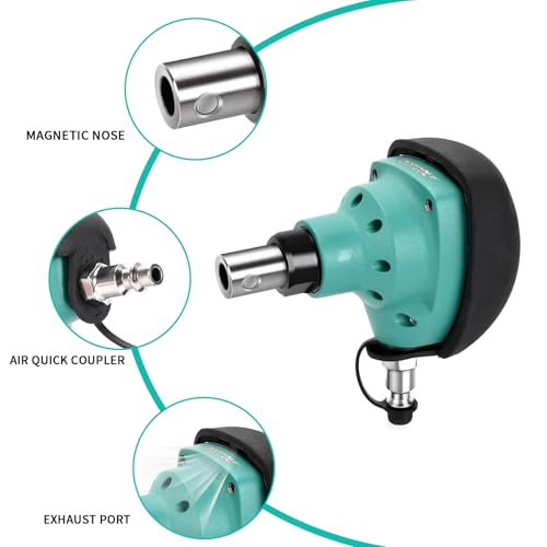 Dotool Palm Nailer, Pneumatic Palm Nailer with Magnetic Tip