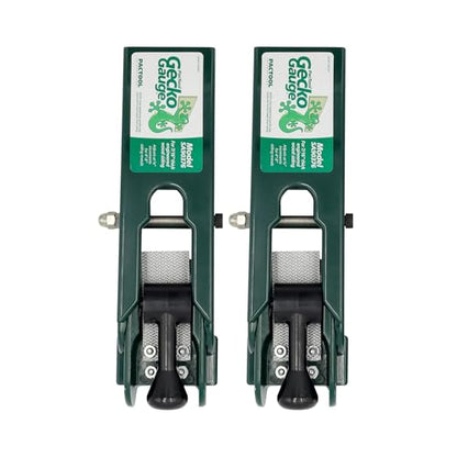 PacTool Gecko Gauge for Engineered Wood Siding - 7/16" Thick, 2-Pack Clamps - size: 7/16” Thickness for LP Siding, style: STANDARD