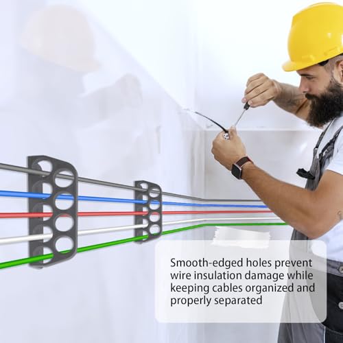 20 Pack Cable Chase-Wire Bracket, Cable Support Wire Bracket Holder