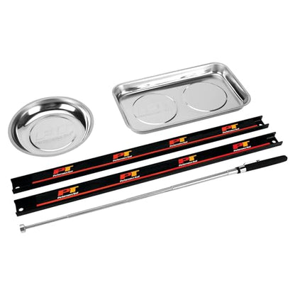 Performance Tool W1281 5-Piece Magnetic Tool Organizer and Tray Set - style: 5pc Magnetic Tool Kit
