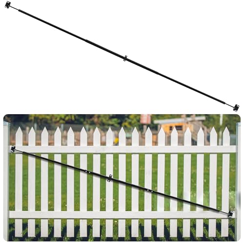 FEBTECH – 8' Telescopic Gate Brace - Heavy-Duty Powder Coated Carbon Steel