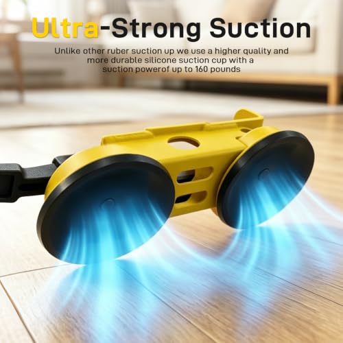 Floor Gap Fixer Tool, Heavy Duty Suction Cup Tool, Laminate Flooring Tools