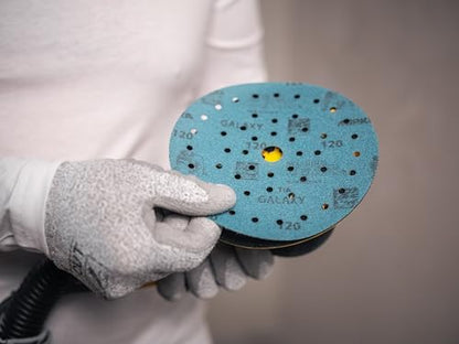 Mirka Galaxy Multifit 6'' Ceramic Sanding Discs 80 Grit Hook & Loop 50 Pack - size: Grit 80