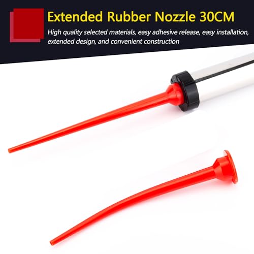 2 Pcs Long caulking extension nozzles for Sausage Caulking Gun