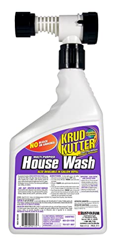Krud Kutter HW32H4 Multi-Purpose House Wash, 32 oz (Pack of 2) - size: 32 Ounce (Pack of 2)