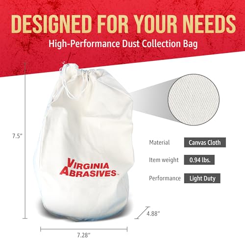 Drum Sander Dust Collector Bag - Heavy Duty Cloth, Floor Sanding - Solid - style: Heavy Duty (w/o Zipper)