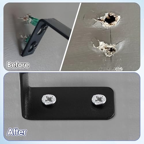 10 Pcs Wood Anchor, Fix Stripped Wood Screw Holes, Blue - color: Blue