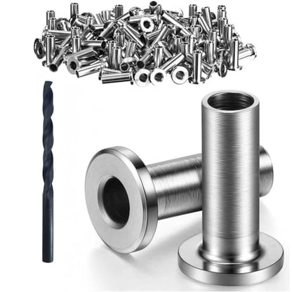 20‑Pack T316 Stainless Steel Protector Sleeve for 1/8" Wire Rope