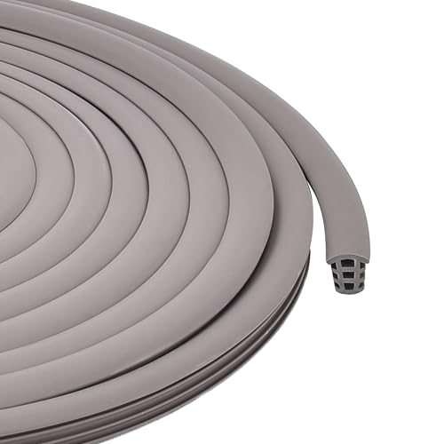 Flexible EPDM Rubber Strip (50 ft Long x 1/2 inch Wide) - Concrete Crack Repair & Replacement, Weather & Aging Resistant Expansion Joint Filler for Driveways, Sidewalks - size: 1/2 Inch, 50 Ft