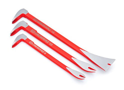 Crescent - MB10 Flat Pry Bar Red - style: 10" Molding Removal Bar