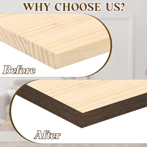 uxcell 1-1/2 Inch x 26ft Wood Veneer Edge Banding, Pre-Glued Flexible Beech Edging Strips, Iron on with Hot Melt Adhesive Wood Tape for Cabinet Repair and Furniture Restoration - size: 1-1/2 Inch x 26ft