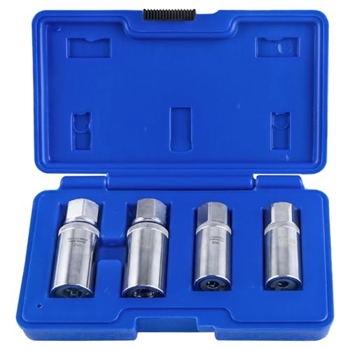 SPEEDWOX 4Pcs Metric Stud Removal Tool, 6-12mm Sockets for Broken Bolts