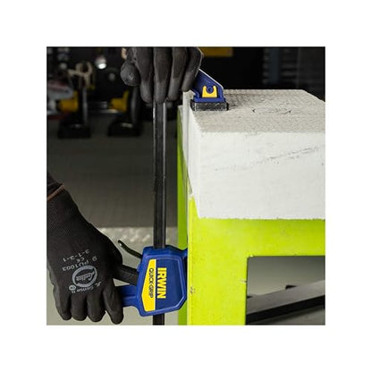 IRWINQUICK-GRIPOne-Handed Bar Clamp, Medium-Duty, 12", 1964718 - size: 12 inch, style: 12 Inch