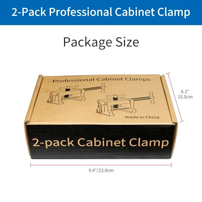 2-Pack Blue Cabinet Clamps,Face Frame Clamps for Installing Cabinets