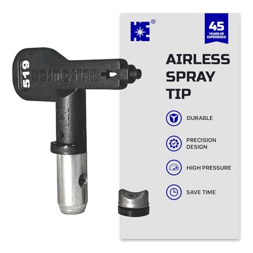 Cosmostar 331 Airless Paint Spray Tip – Reversible, Easy Clean, Compatible with RAC IV & TRU 331 Tip Guard - size: 331