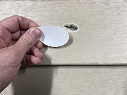 Stepsaver Products USA Made Vinyl Siding Repair Patch Kit (4, 6"x 6") - size: 6"x 6"