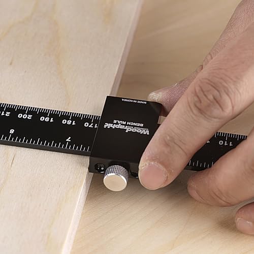 9" Pocket Ruler – Compact CNC Marking Tool for Accurate Woodworking, Joinery, and Layout - size: 9 Inch